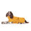 Thumbnail: Lill's - Hundebademantel aus Bio-Baumwolle in Senf