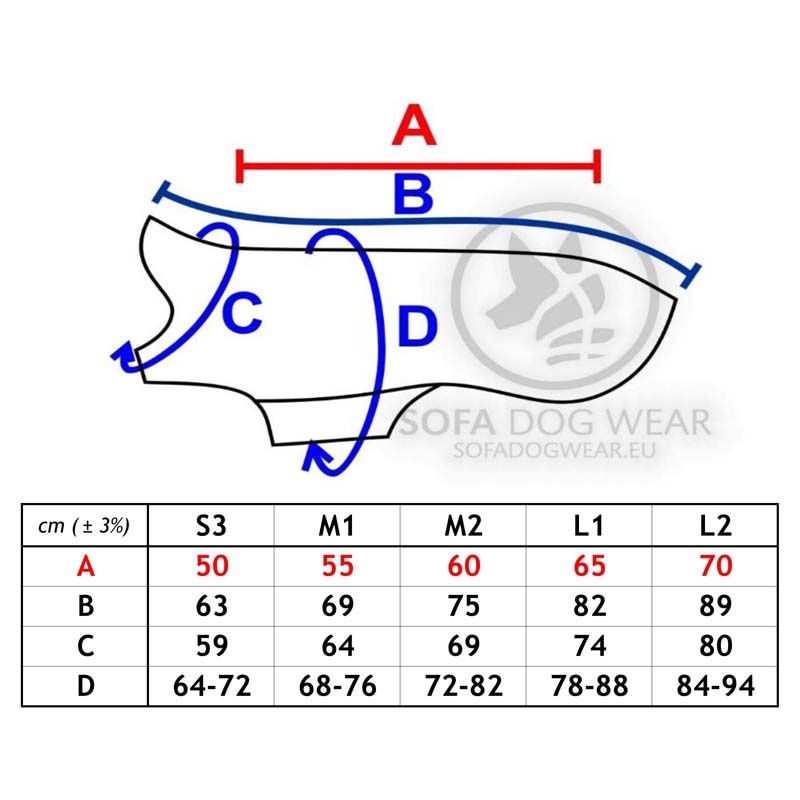 Miniaturbild: Sofa Dog Wear - Miguel Plus X