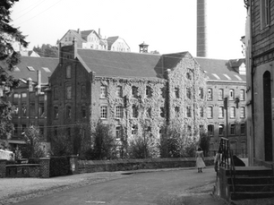 Altes Fabrikgebäude unter Denkmalschutz