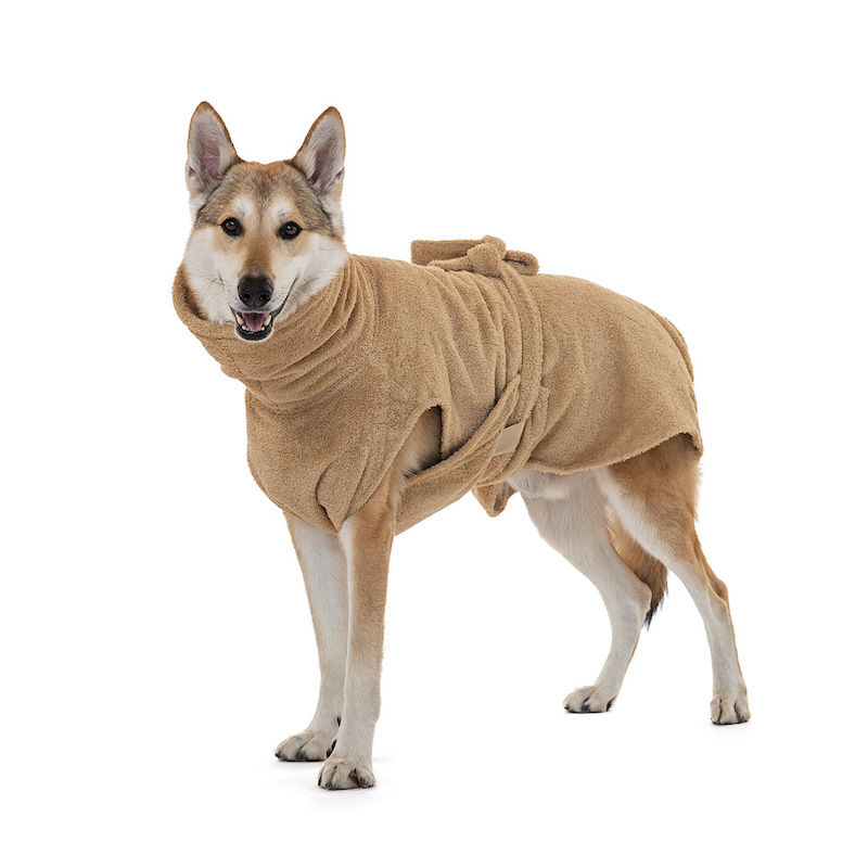 Thumbnail: Lill's - Hundebademantel aus Bio-Baumwolle