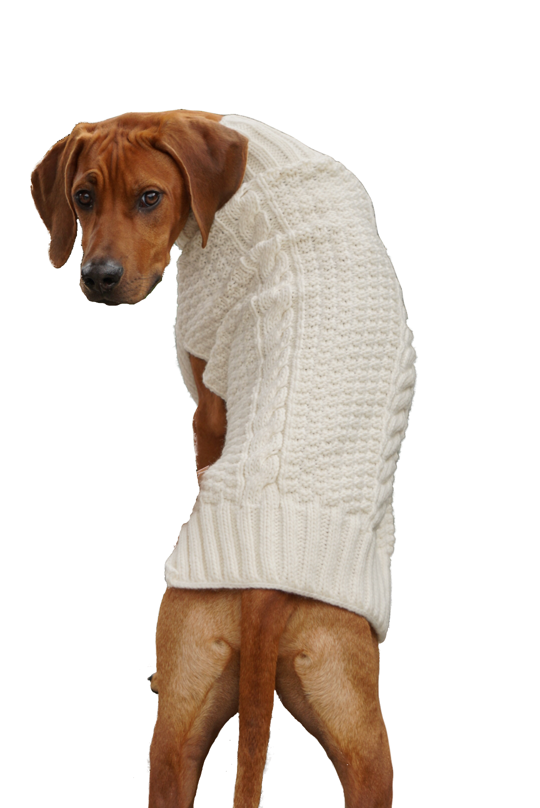 Zopfstrick Pullover "Natural"