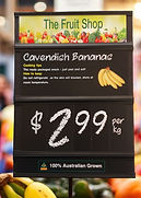 A4 Produce Display