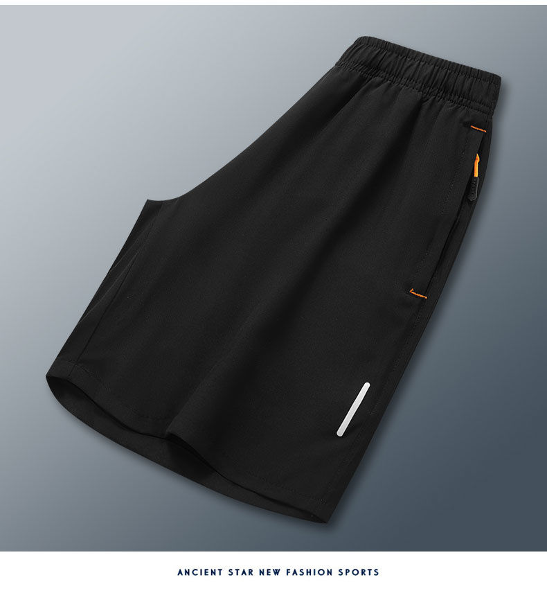 Miniatura: Shorts for men's popular casual pants, men's ice silk pants, sports casual pants