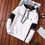 Thumbnail: 2024 Men's Tracksuit Casual Hooded Sweatshirt Daily Jogging Sportswear Fashion P