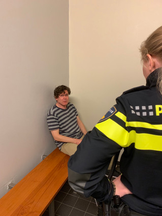 Filmopname voor Ambulance Amsterdam