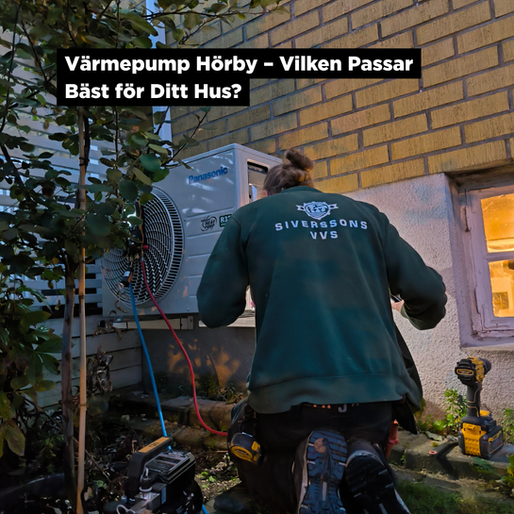 Värmepump Hörby – Vilken Passar Bäst för Ditt Hus?