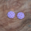 Thumbnail: Fabric Button Earrings