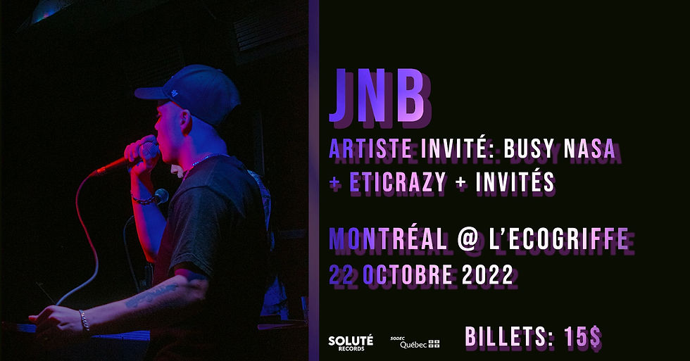 JNB et Busy Nasa @ l'Escogriffe