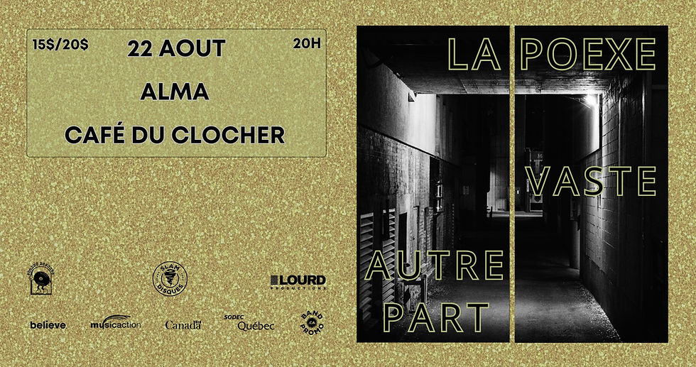 The Poexe + Vast + Elsewhere @ Café du clocher