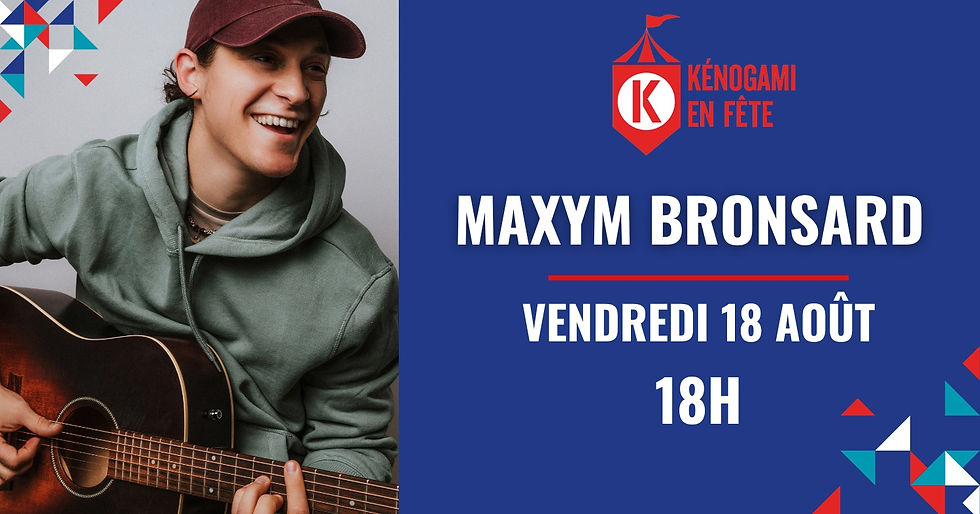Maxym Bronsard @ Kénogami en Fête