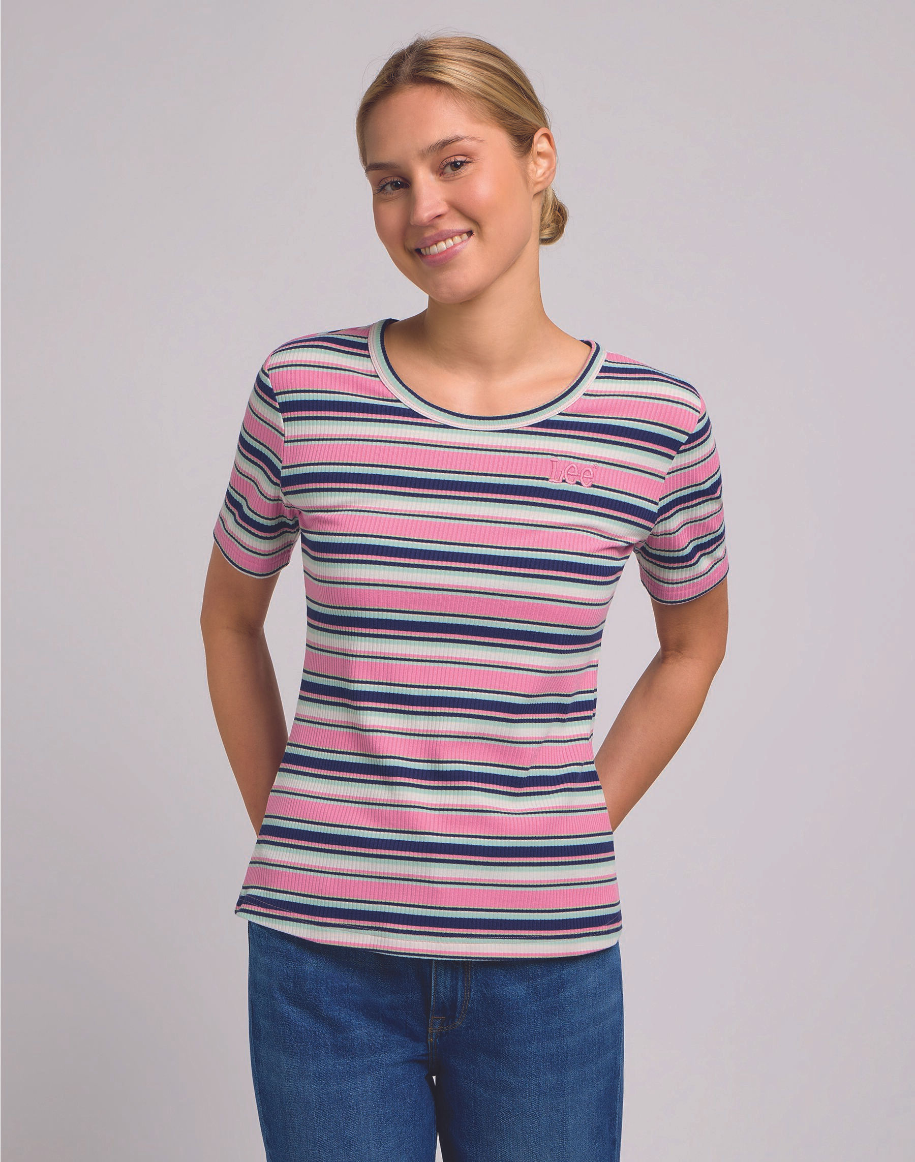 ELBOW SLEEVE TOP SUGAR LILAC
