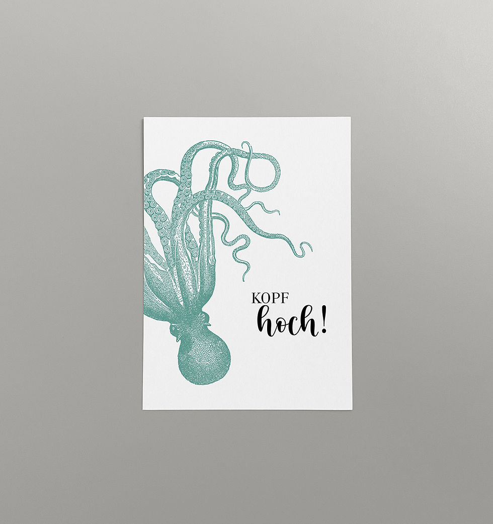 Miniaturbild: Papeterie Set „Oktopus“