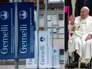 Doctors say Pope Francis shows ‘slight improvement’ while in hospital