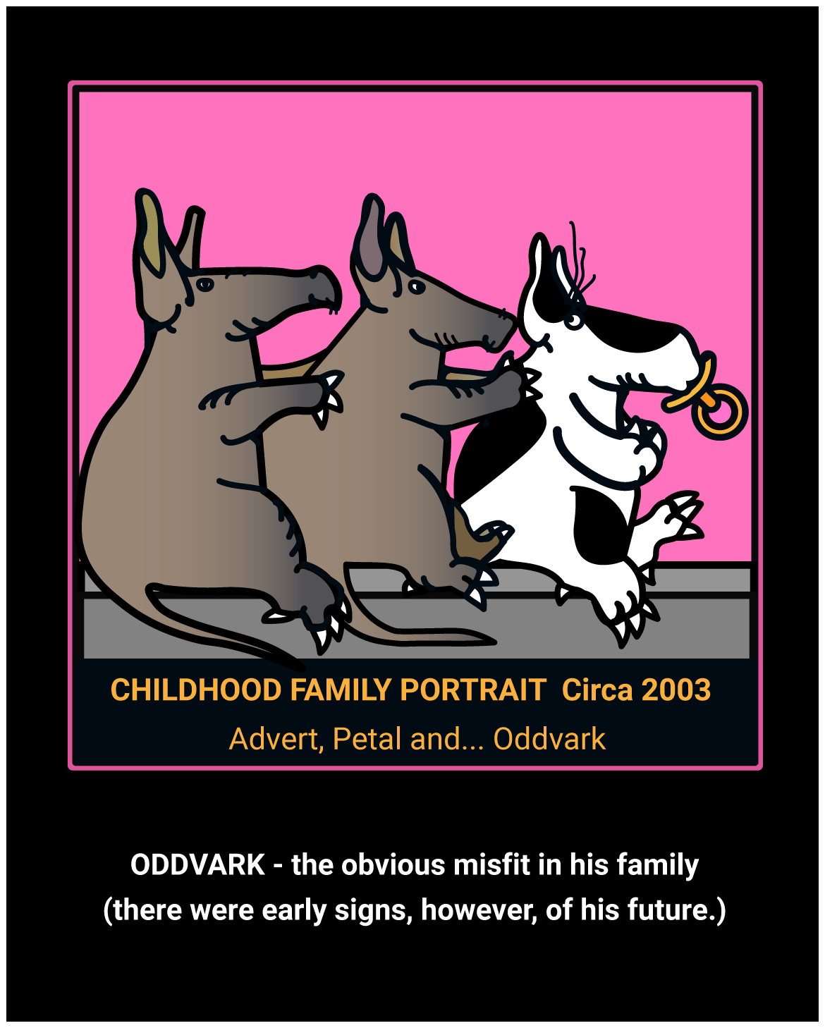 Oddvark Family Portrait