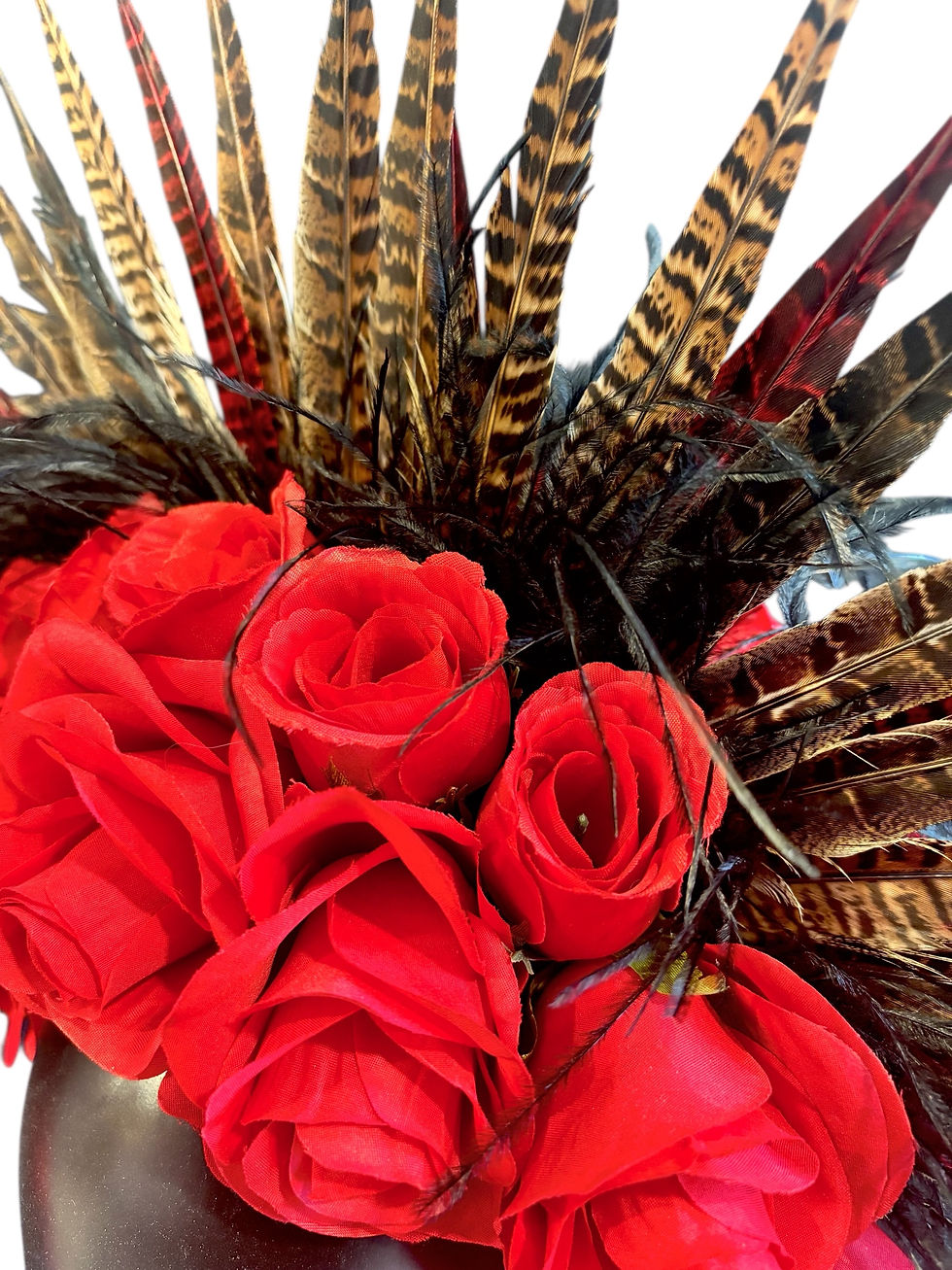 Thumbnail: Moulin Rouge Feather Halo