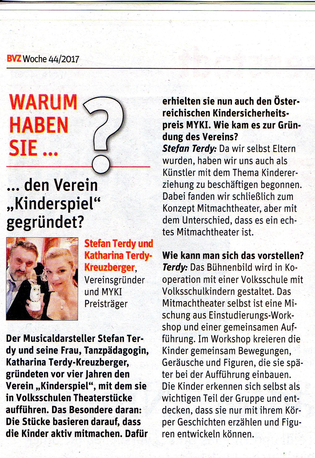 BVZ Woche 44/2017