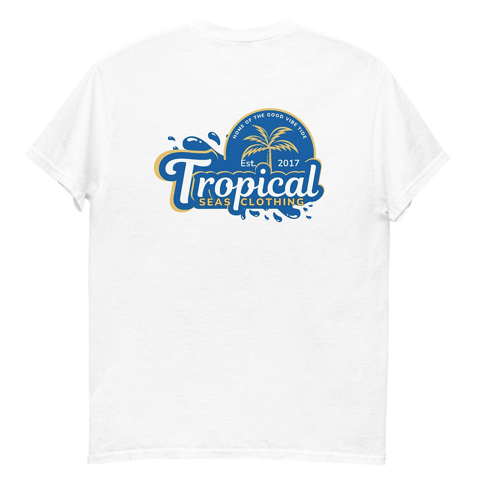 Miniatura: Tropical Tides Classic T-shirt : Ride the Waves of Fashion