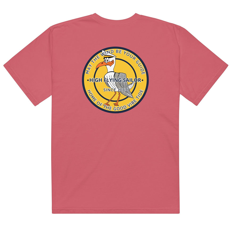Miniatura: Men’s High Flying Sailor Heavyweight T-Shirt