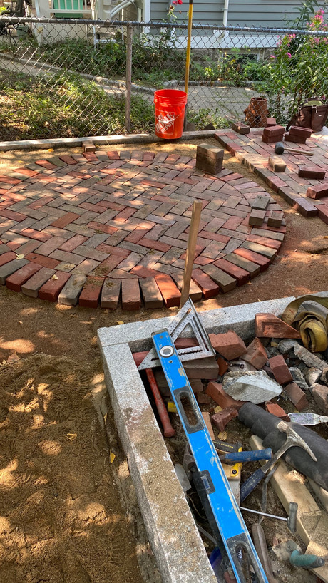 Design Build, Brick Patio, Boston Pavers