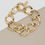 Thumbnail: Chunky Gold Plated Bracelet 