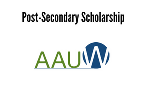 AAUW Post-Secondary Scholarship