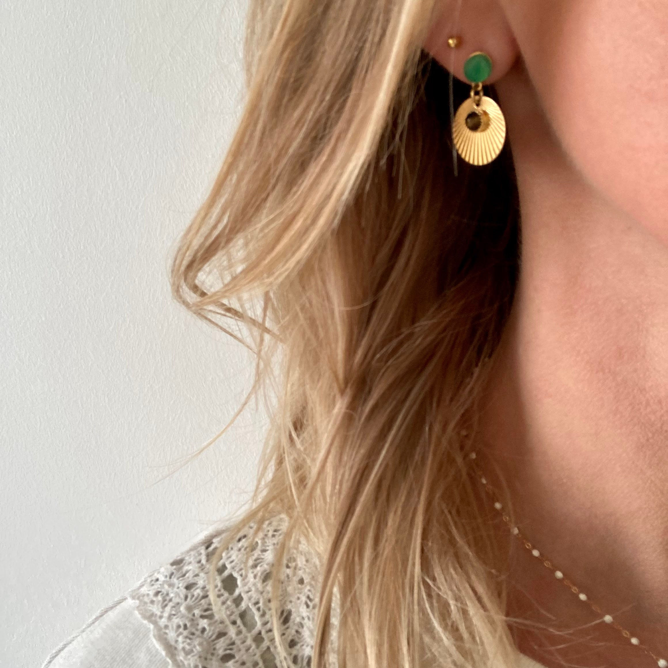 Boucles d'oreilles Agathe