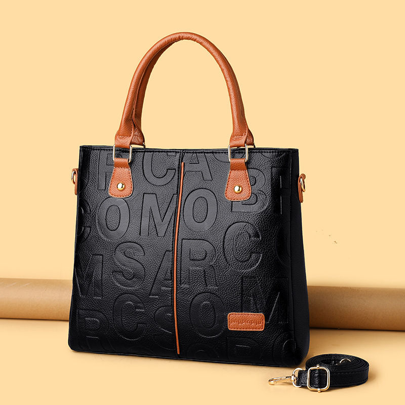 Thumbnail: Camden Letter-Embossed Tote Bag