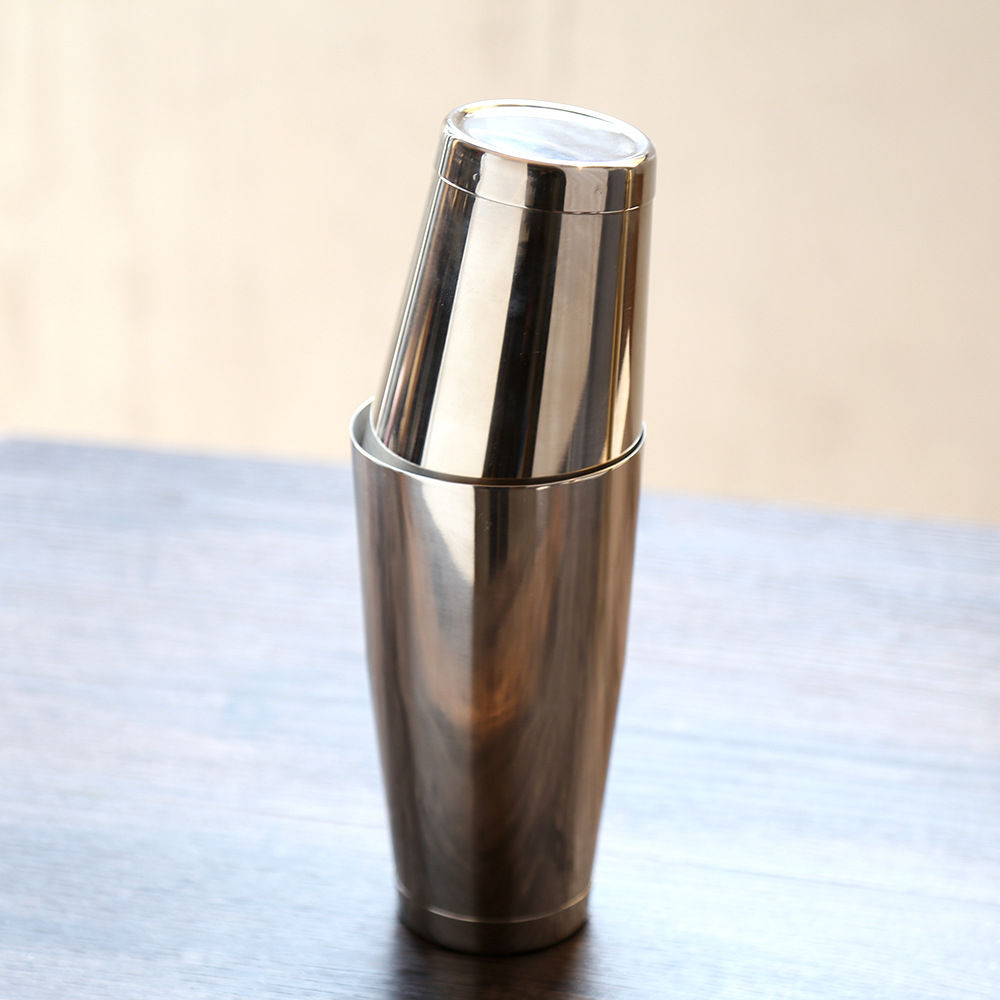 Gold Cocktail Shaker Set with Bar Tools and Glasses