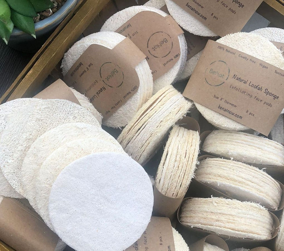 Thumbnail: Natural Loofah Pads 5-pcs