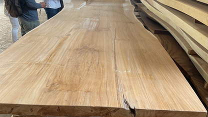 Kiln dried teak table tops