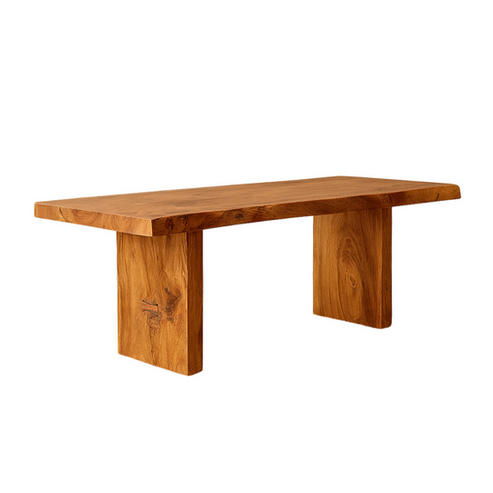 Teak dining table