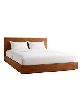 teak bedframe
