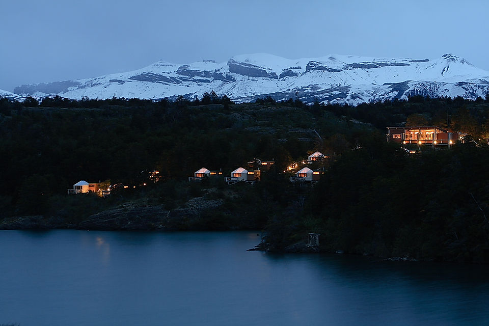 Das Patagonia Camp bei Nacht