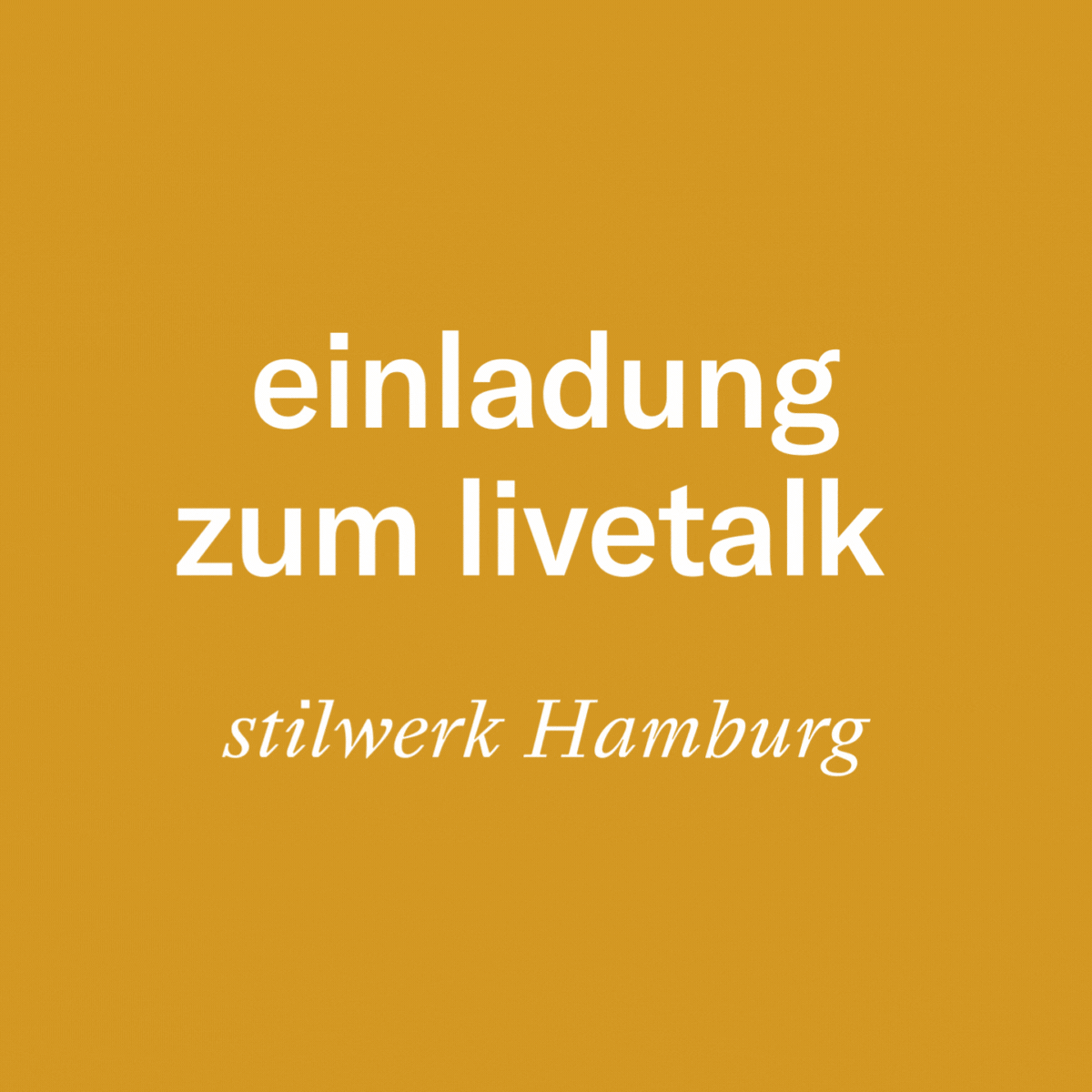 ReFraming Architecture by stilwerk