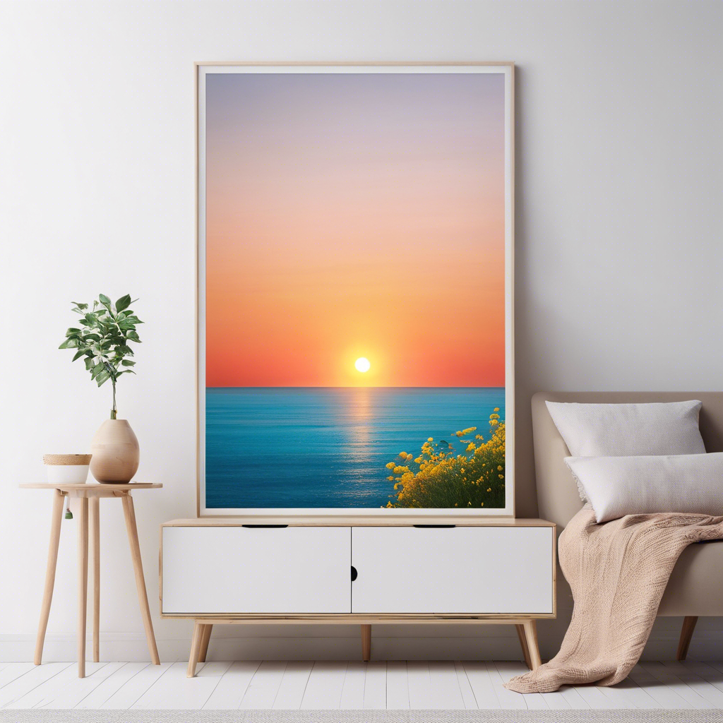 Serene Ocean Sunset