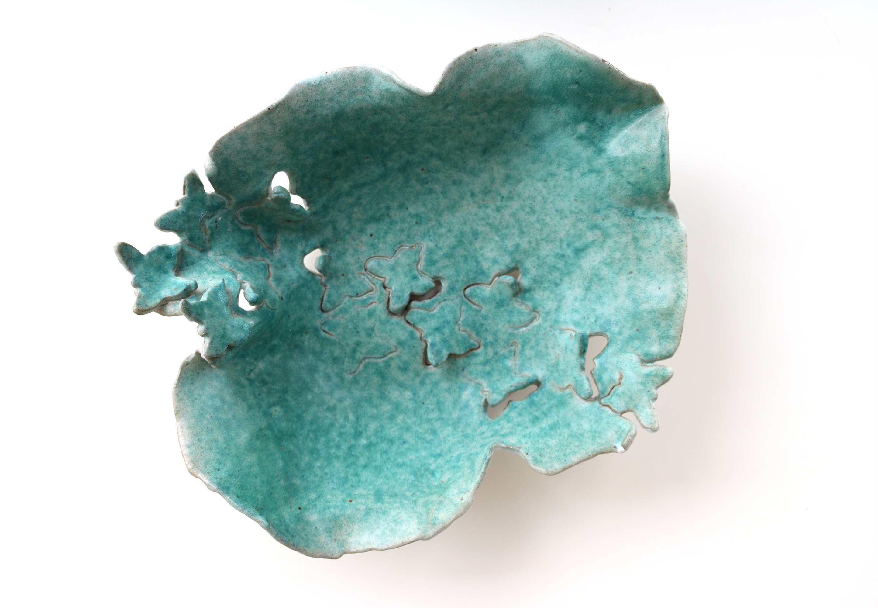 Blue Butterfly Plate