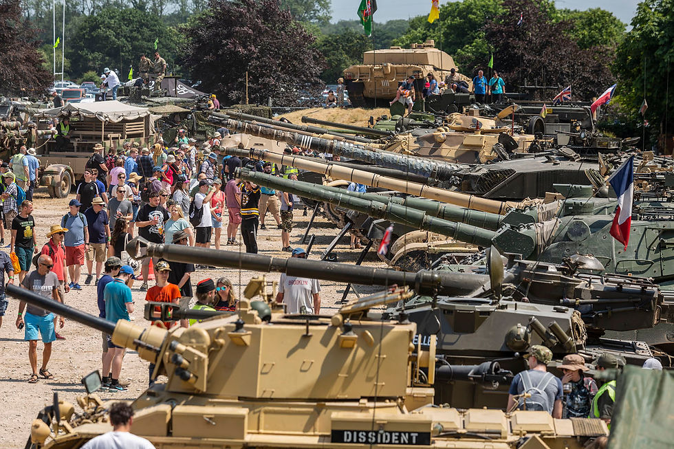 Tankfest 2023, photo credit The Tank Museum.