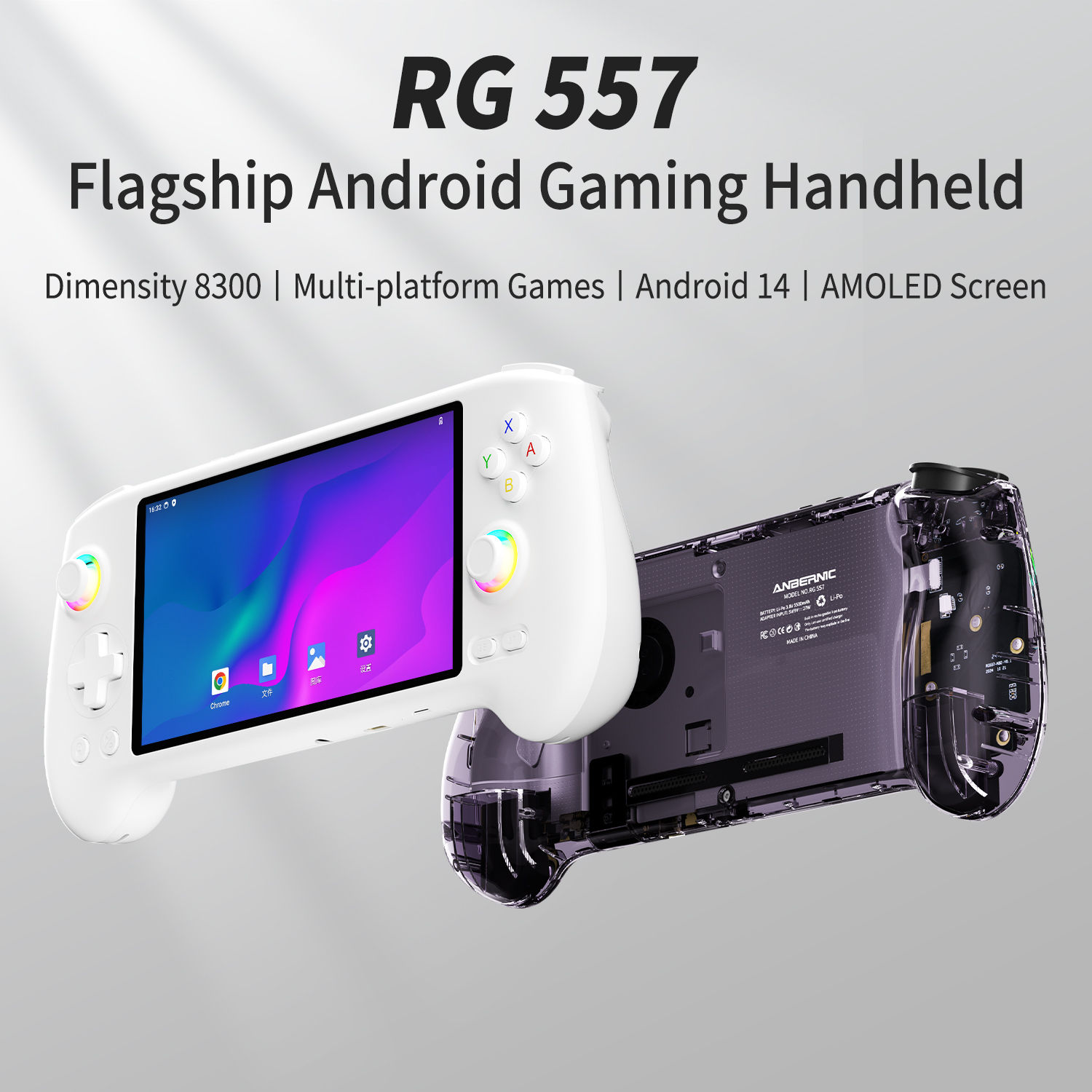 RG 557 Flagship Android Gaming Handheld