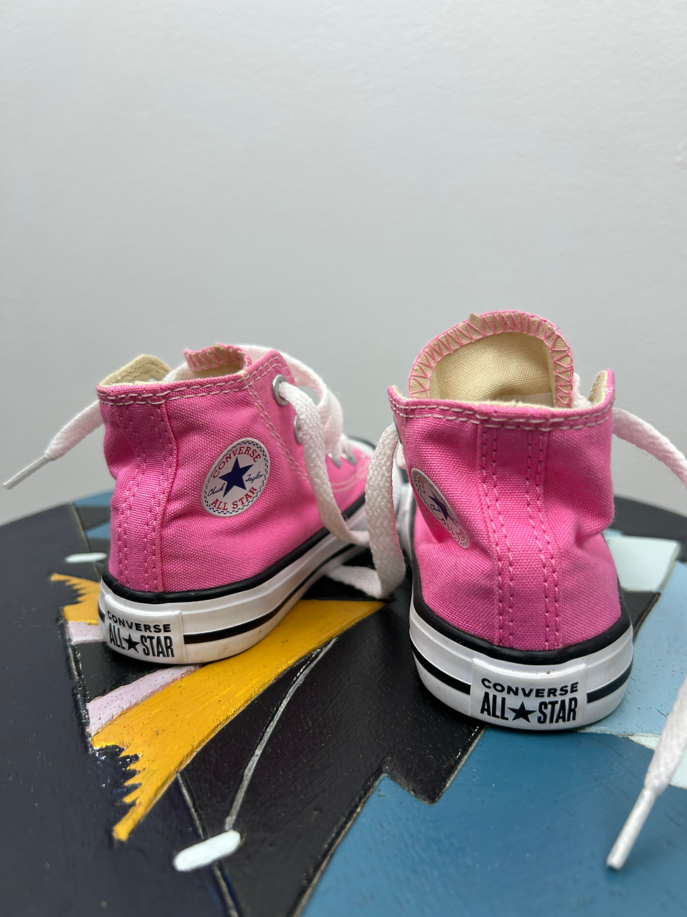 Thumbnail: Converse Pink High Tops