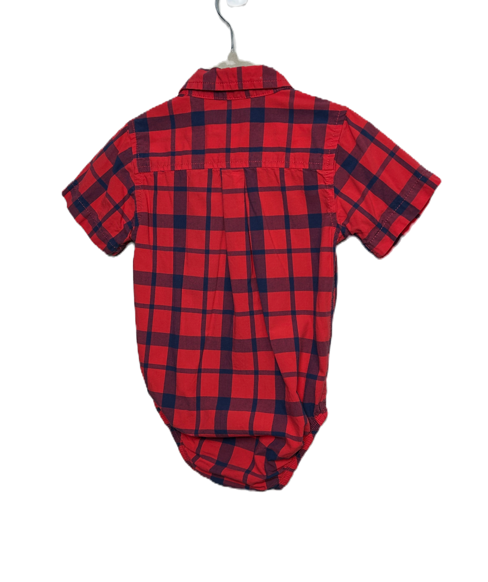 Thumbnail: OshKosh Button-Up Bodysuit Shirt