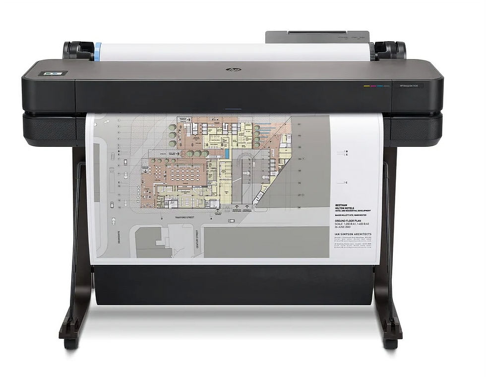 Thumbnail: HP DesignJet T630 36-inch Large Format Plotter Printer