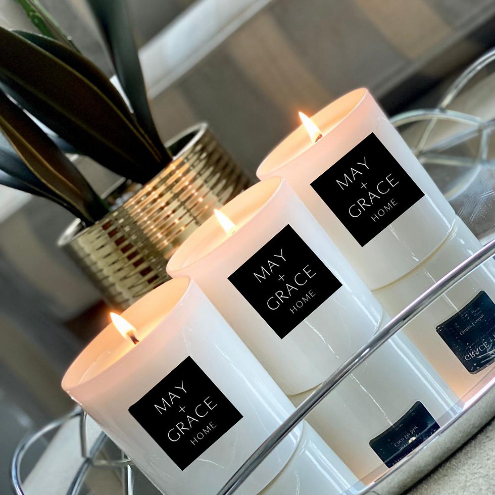 Thumbnail: Trio Gift Set Gloss White Glass Vogue Vegan