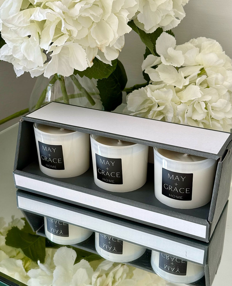 Thumbnail: 20cl Boxed Trio Candle Gift Set
