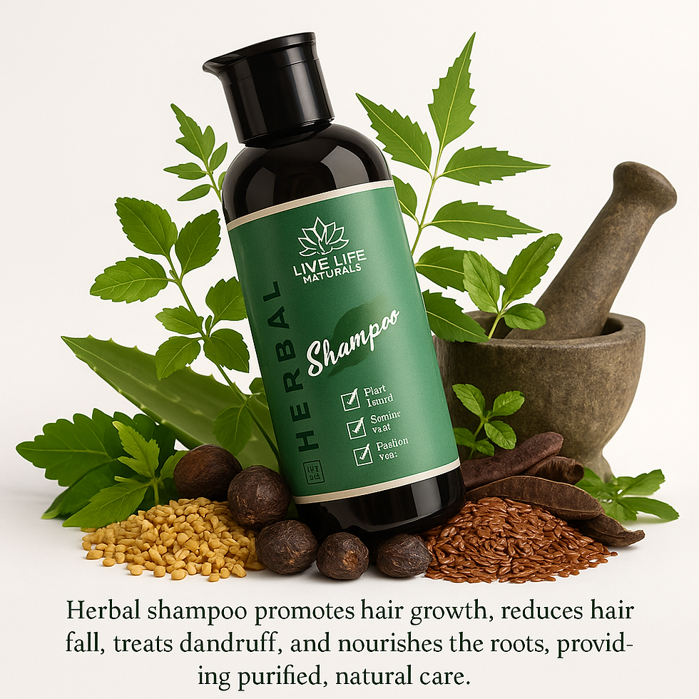 Thumbnail: Herbal shampoo, made with organic and natural ingredients without any harmful chemicals, offers numerous benefits for hair