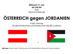 Public Viewing am BG Lustenau