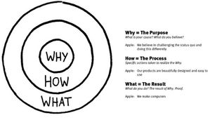 people don't buy what you do. people buy why you do it.