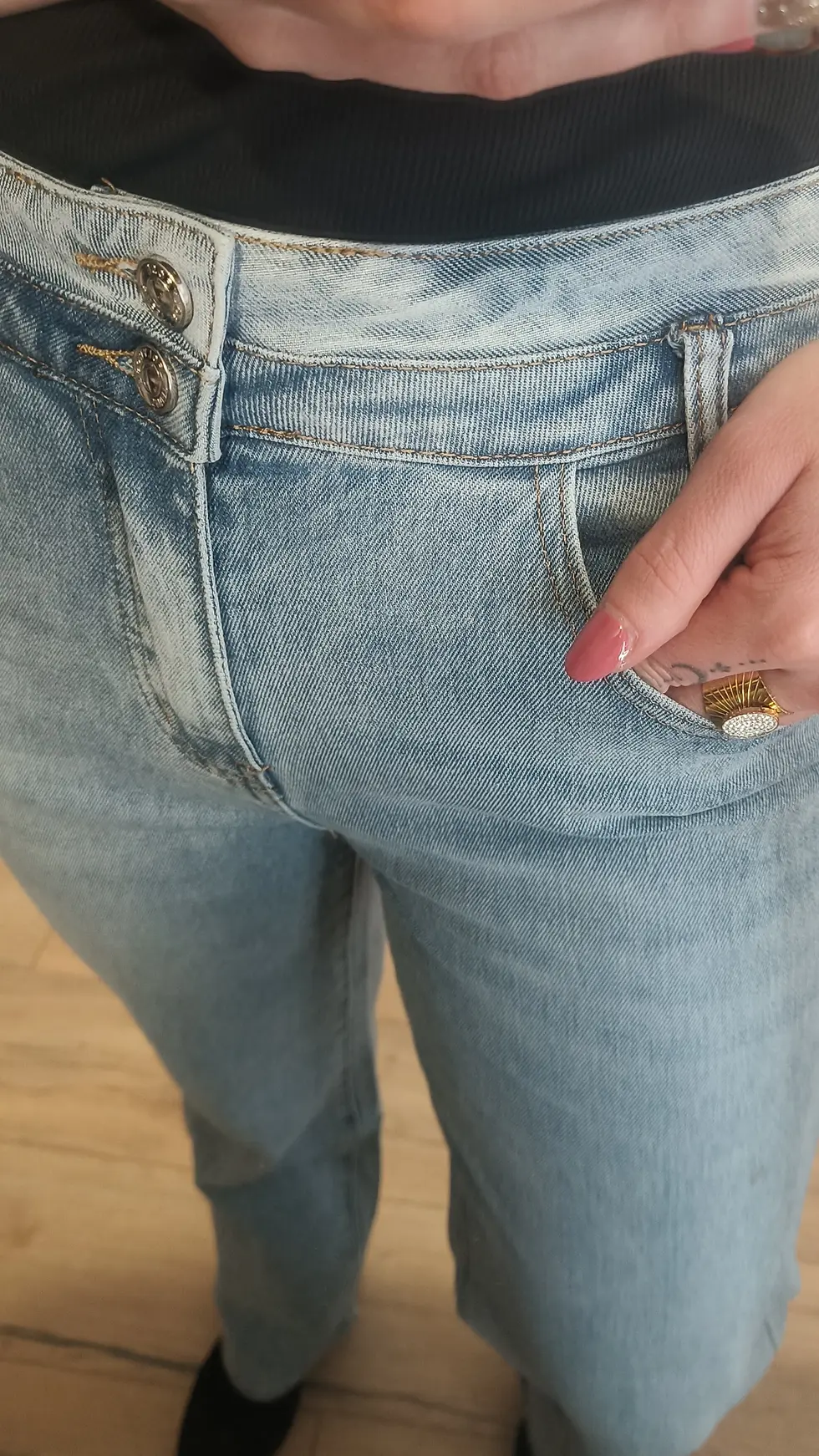 Miniature : Jeans wide leg