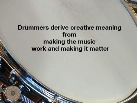 A Drummers Responsibility
