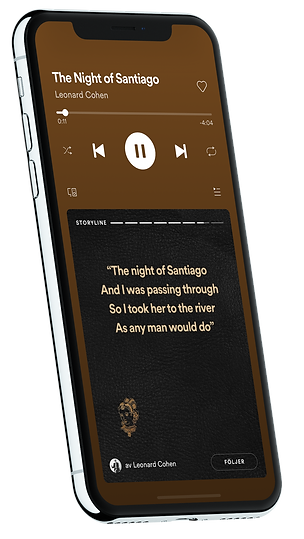 visla graphic leonard cohen Spotify expe