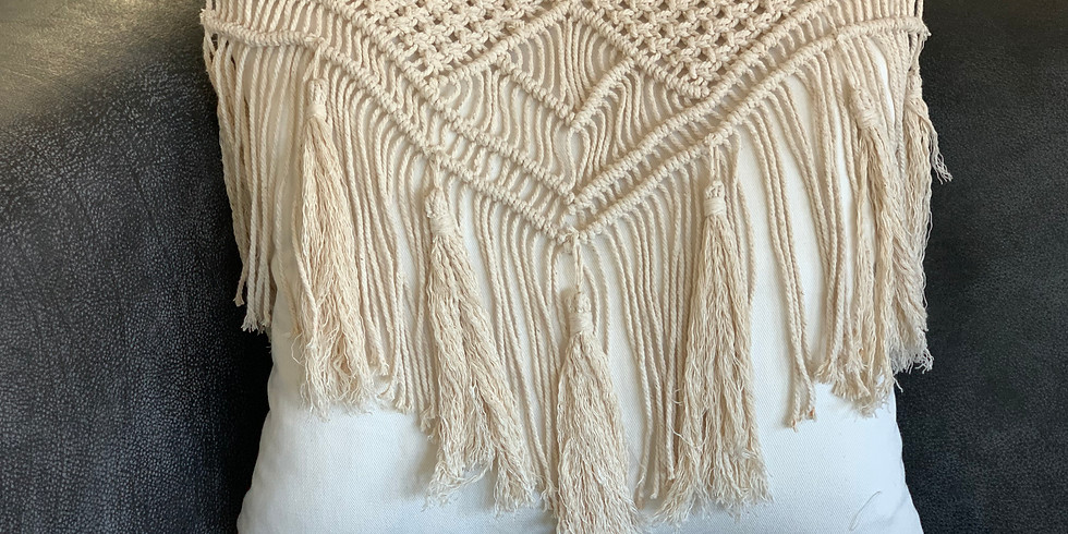 PART 2 :: MACRAME SCATTER CUSHION